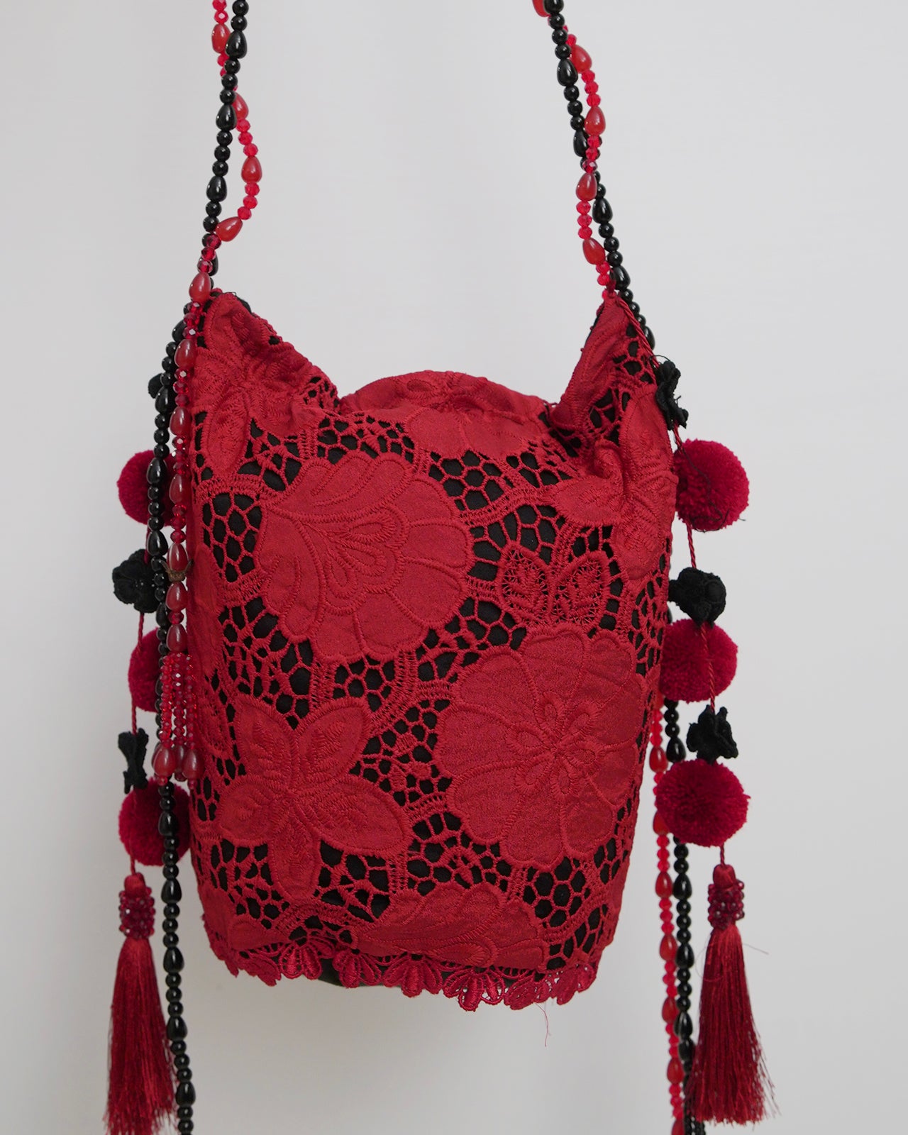 Maroon Potli Bag