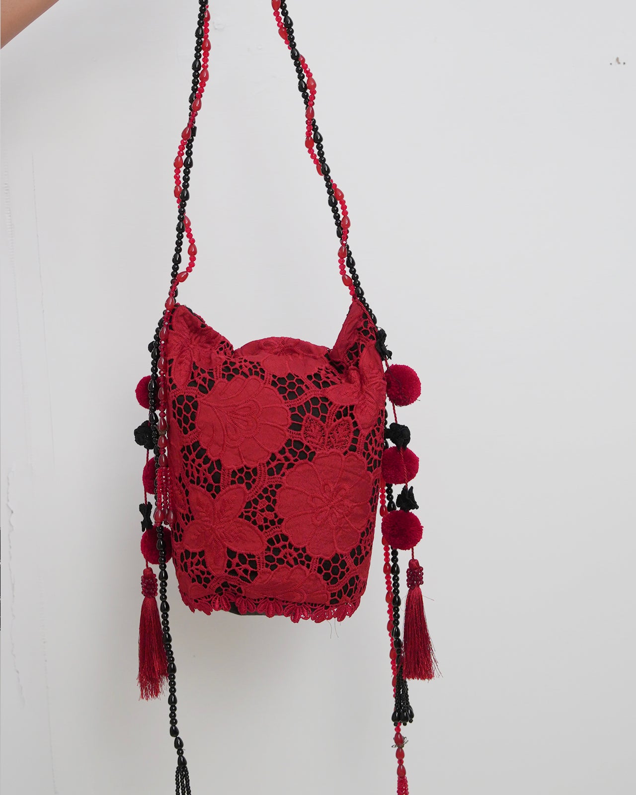 Maroon Potli Bag Secondary image