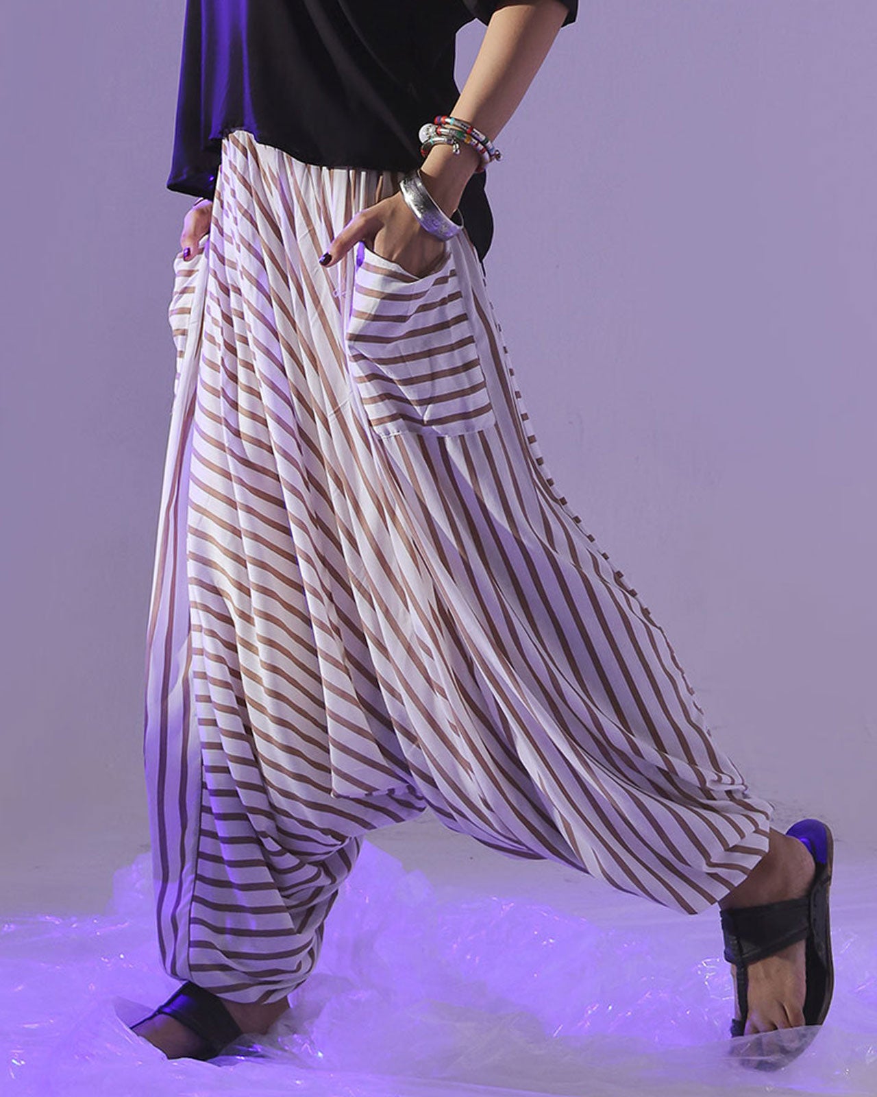 Stripes Butterfly Shalwar Main image